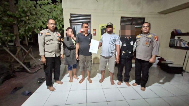 Kedepankan Kekeluargaan, Polsek Bukit Batu Berhasil Tuntaskan Selisih Paham Warga