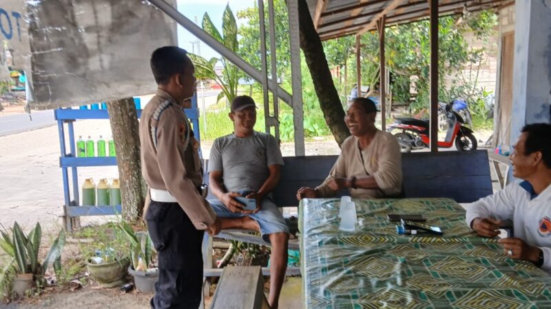 Ciptakan Rasa Aman, Polsek Rakumpit Laksanakan Patroli Dialogis di Takaras Kota