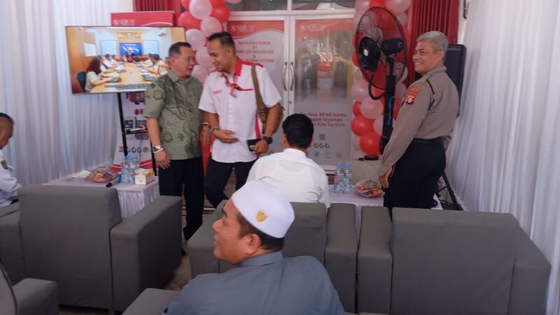 Satpamobvit Polresta Palangka Raya Pastikan Keamanan Grand Opening PT Servvo Indonesia