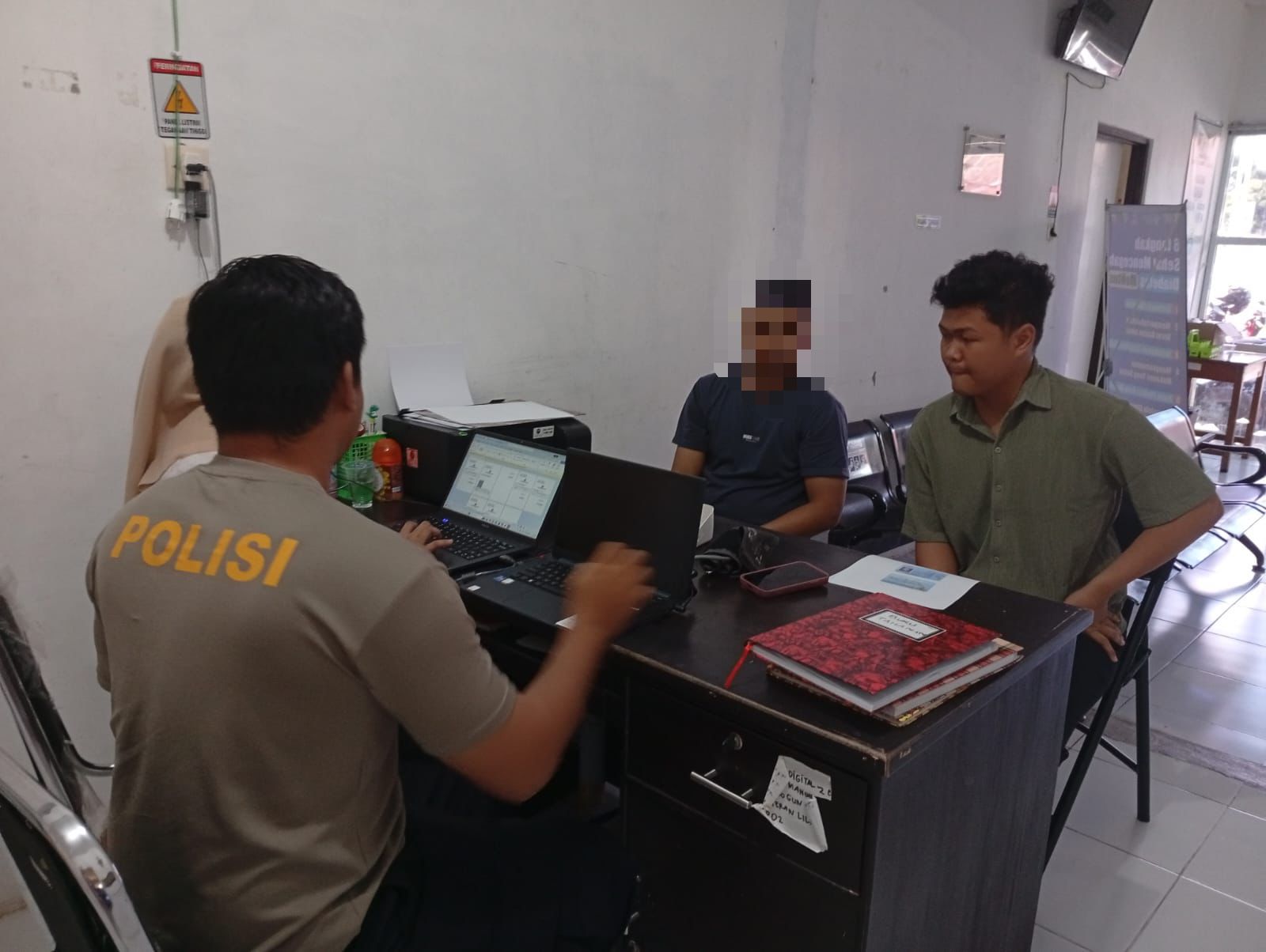 Sidokkes Polresta Palangka Raya Berikan Pelayanan Kesehatan di Klinik Polresta