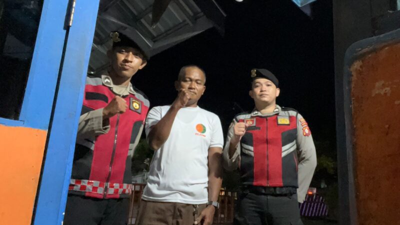 Jaga Stok Pangan, Satsamapta Polresta Palangka Raya Laksanakan Patroli di Gudang Bulog