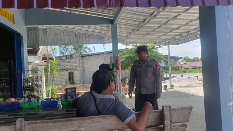 Di Tengah Masyarakat, Polsek Rakumpit Jelaskan Manfaat Layanan 110