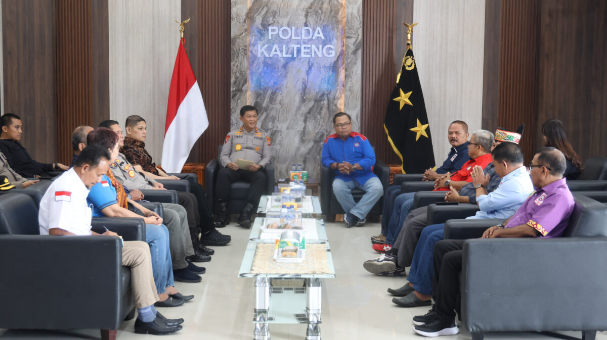 Kapolda Terima Audiensi Serikat Pekerja Kalteng, Bahas Sinergi dan Kerjasama Ketenagakerjaan