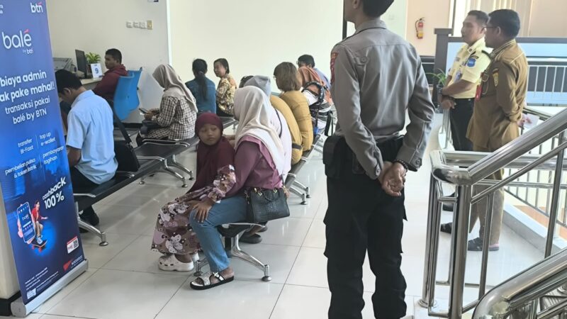 Cegah Gangguan Kamtibmas, Satpamobvit Polresta Palangka Raya Tingkatkan Patroli Perbankan