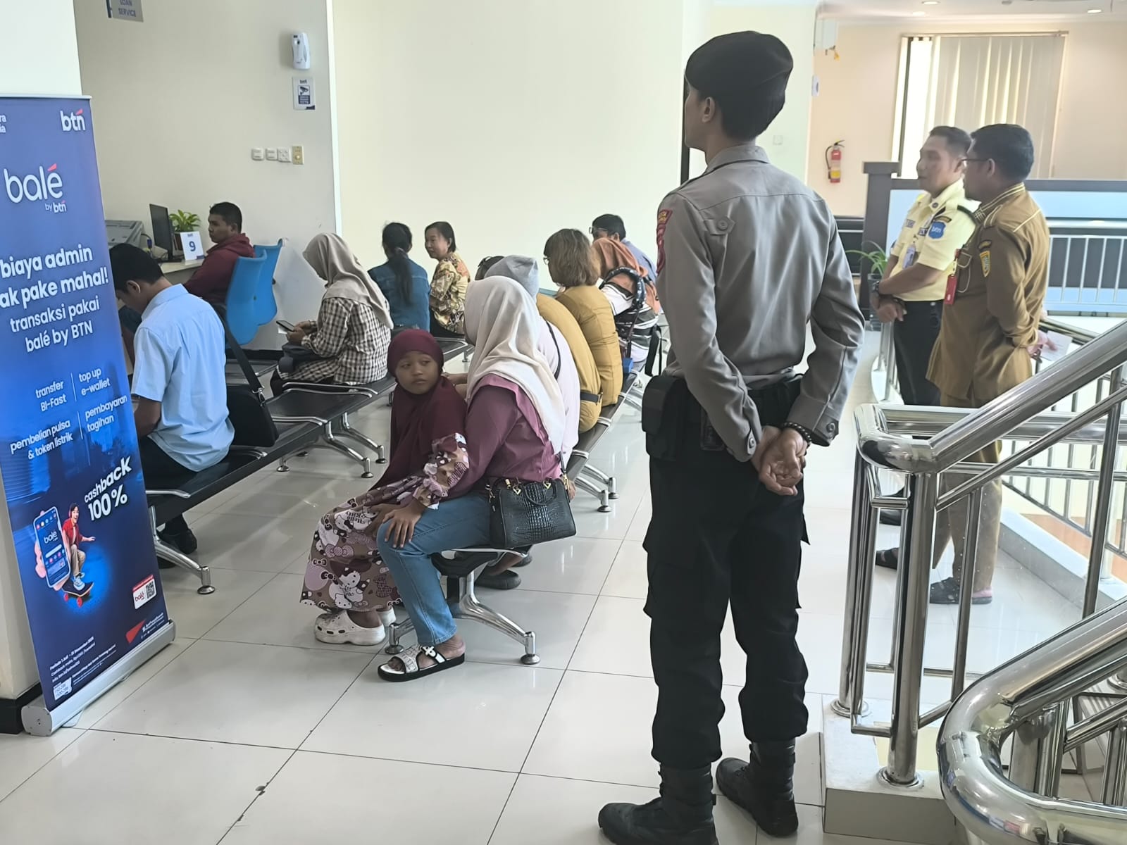 Cegah Gangguan Kamtibmas, Satpamobvit Polresta Palangka Raya Tingkatkan Patroli Perbankan