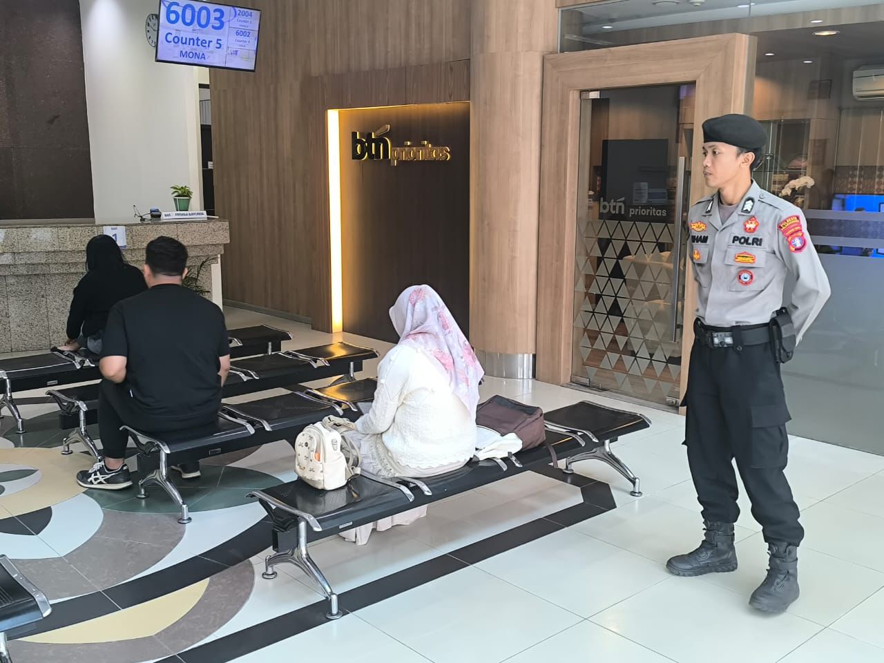 Dukung Stabilitas Ekonomi, Polresta Palangka Raya Tingkatkan Pengamanan di Area Perbankan