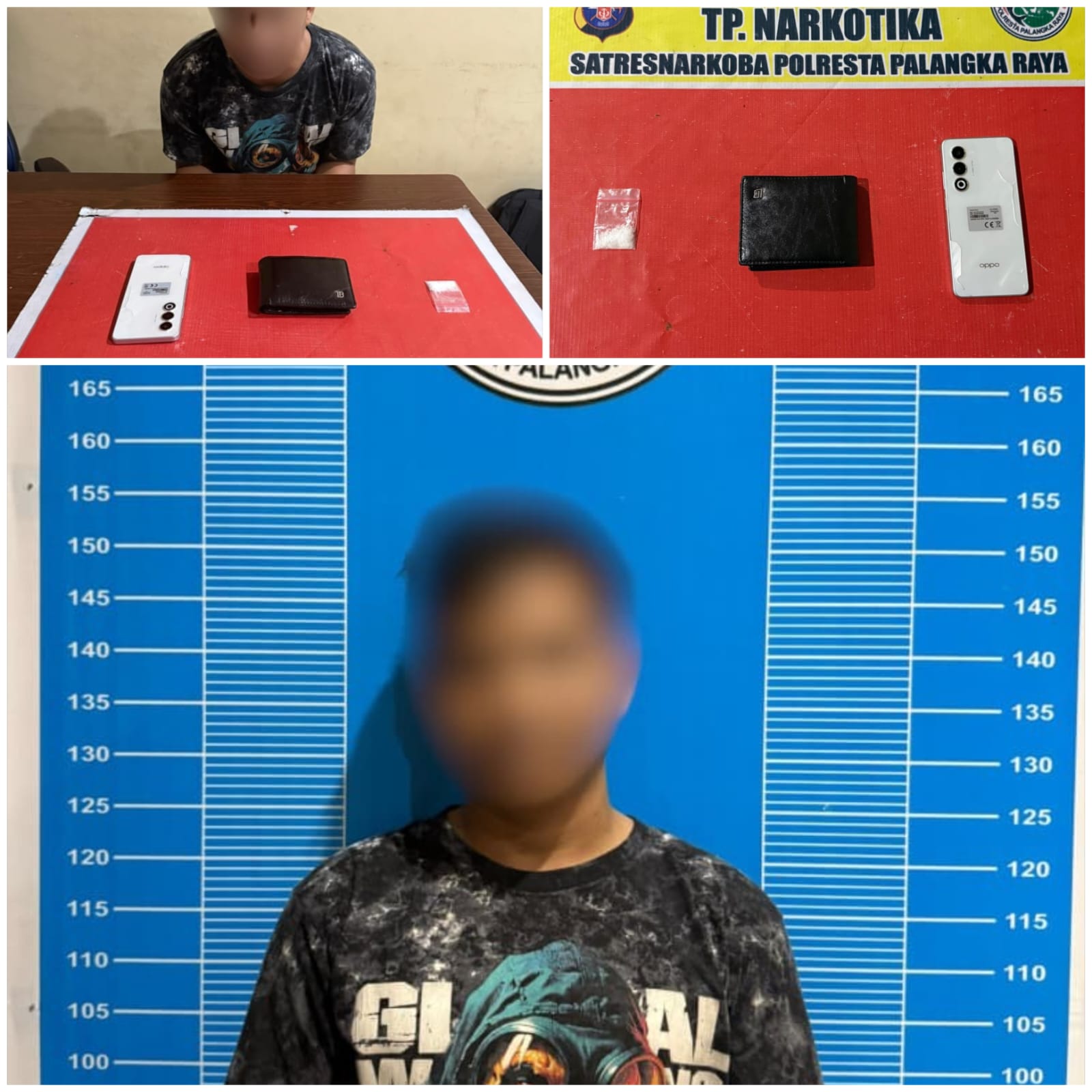 Satresnarkoba Polresta Palangka Raya Ungkap Dugaan Peredaran Sabu di Kereng Bangkirai