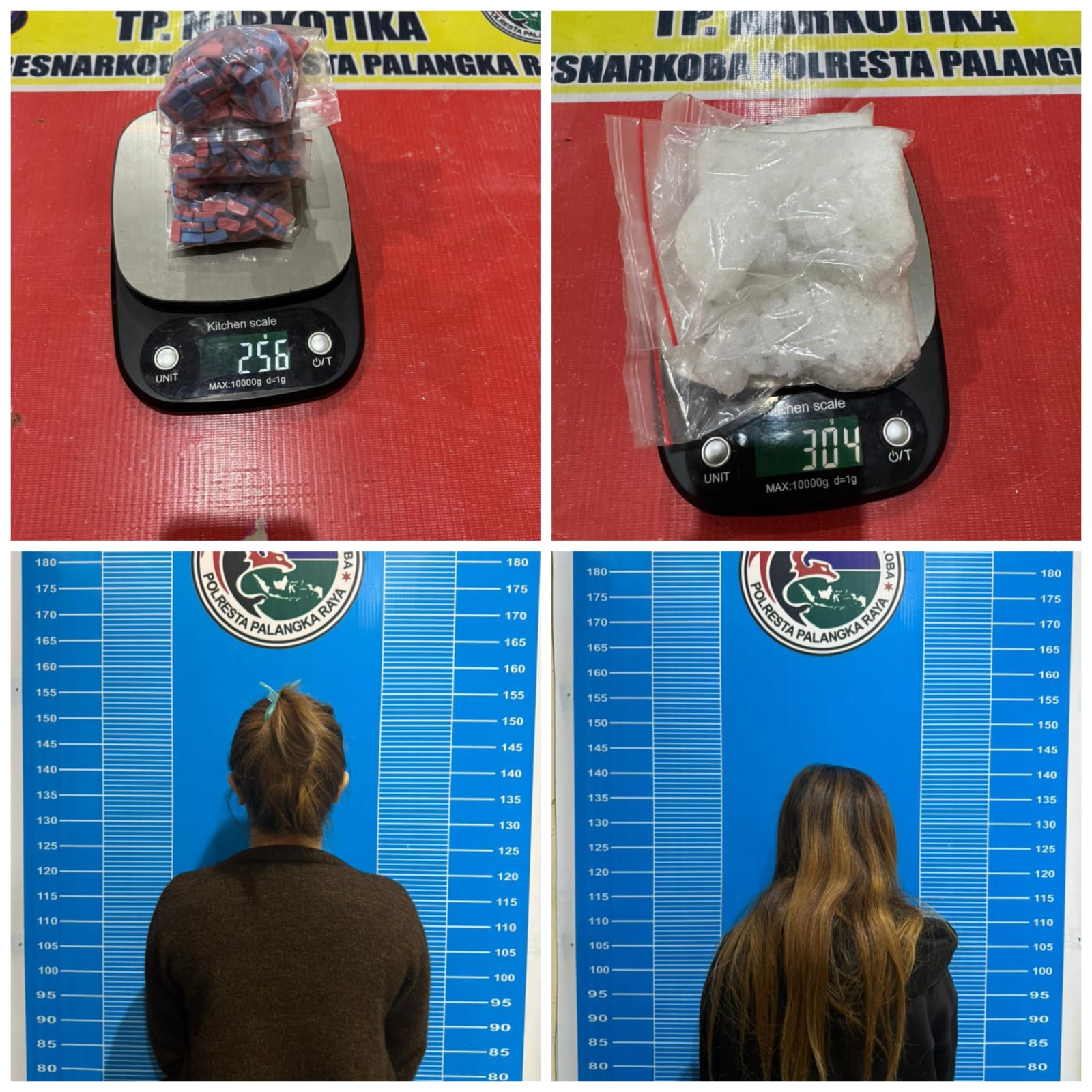 Satresnarkoba Polresta Palangka Raya Gagalkan Peredaran Sabu dan Ekstasi Skala Besar