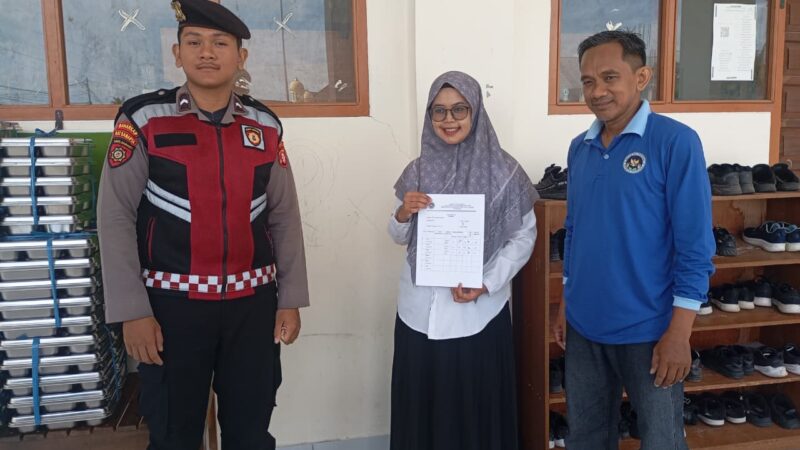 Kawal Program MBG, Sat Samapta Polresta Palangka Raya Pastikan Distribusi Berjalan Aman