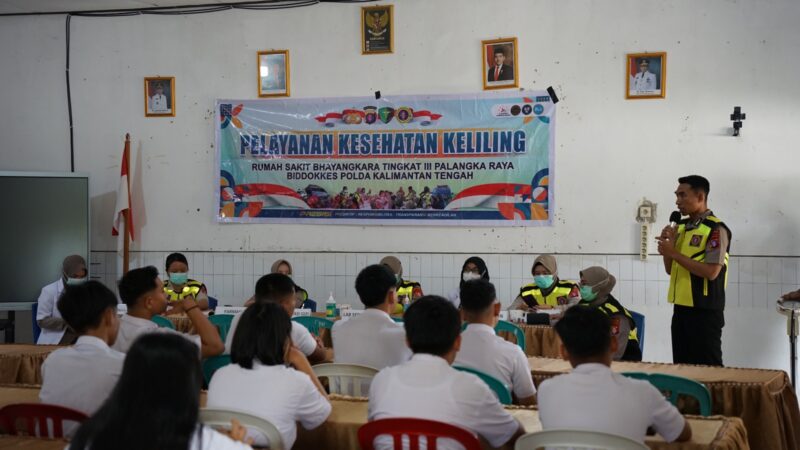 Wujud Kepedulian Kesehatan Generasi Muda, Rumkit Bhayangkara Dukung Asta Cita melalui Pemeriksaan Kesehatan Gratis