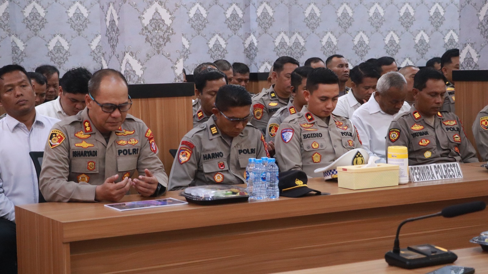 Saat Kunker Wakapolda Kalteng, Kapolresta Palangka Raya Paparkan Ini