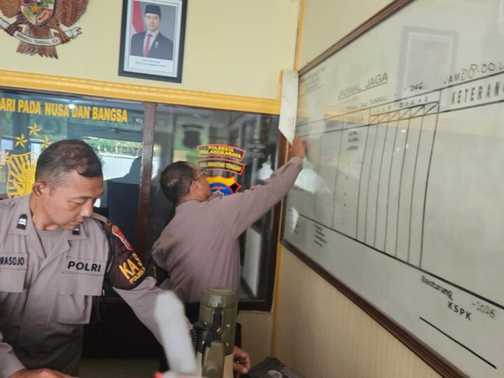 Polsek Bukit Batu Pastikan Kesiapan Sarana Inventaris demi Dukung Pelayanan bagi Masyarakat