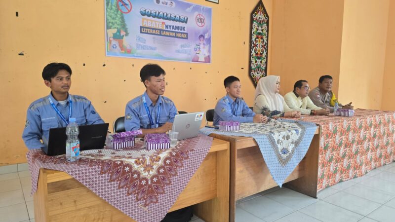 Peduli Kesehatan Masyarakat, Bhabinkamtibmas Langkai Hadiri Sosialisasi Penyakit DBD