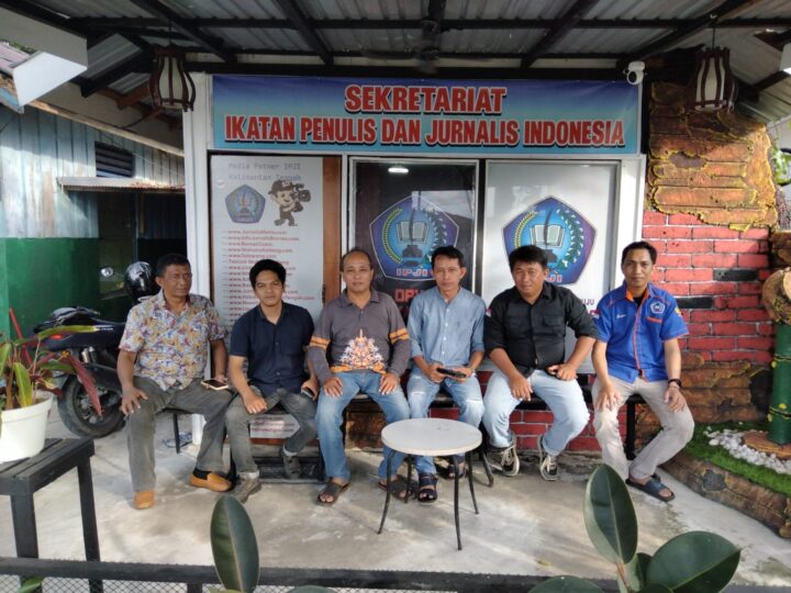 DPW-PW IPJI Kalteng terima Kunjungan DPC IPJI Pulang Pisau