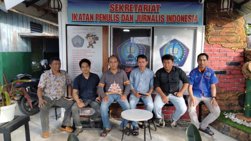 DPW-PW IPJI Kalteng terima Kunjungan DPC IPJI Pulang Pisau