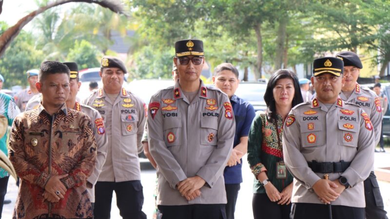 Saat Kunker di Polres Katingan, Wakapolda Kalteng Tekankan Pengoptimalan Fungsi Pamapta, Layanan 110 dan SPKT
