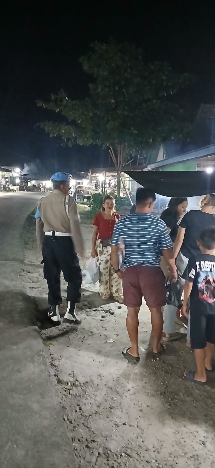 Polsek Bukit Batu Patroli Harkamtibmas dan Sambangi Pos Jaga ke Subud Rungan Sari