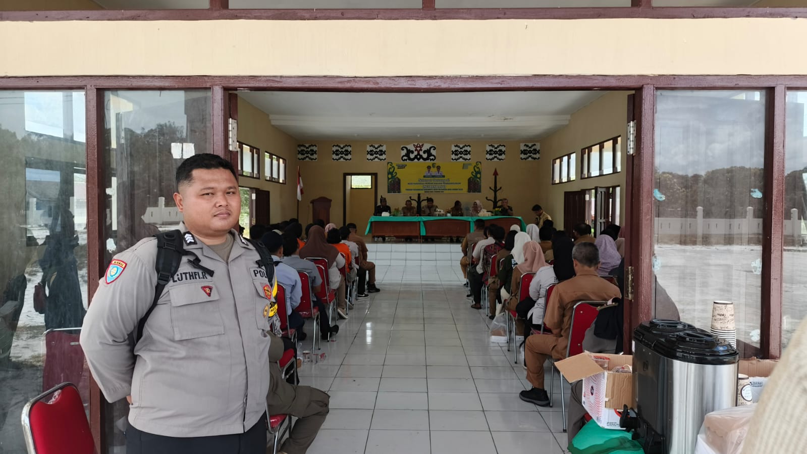 Bhabinkamtibmas Polsek Rakumpit Hadiri Musrenbang Kecamatan Rakumpit Tahun 2026