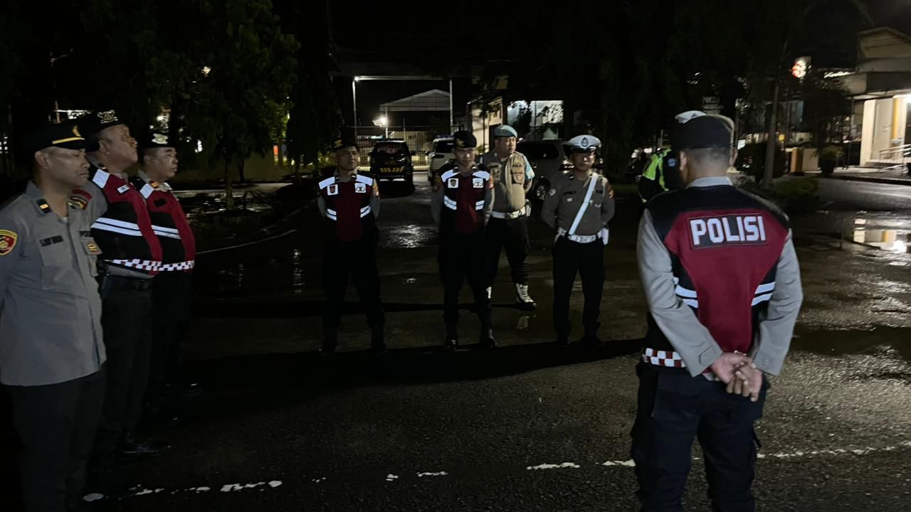 Sebelum Patroli Harkamtibmas Dilakukan, Polresta Palangka Raya Apel Kesiapan Personel