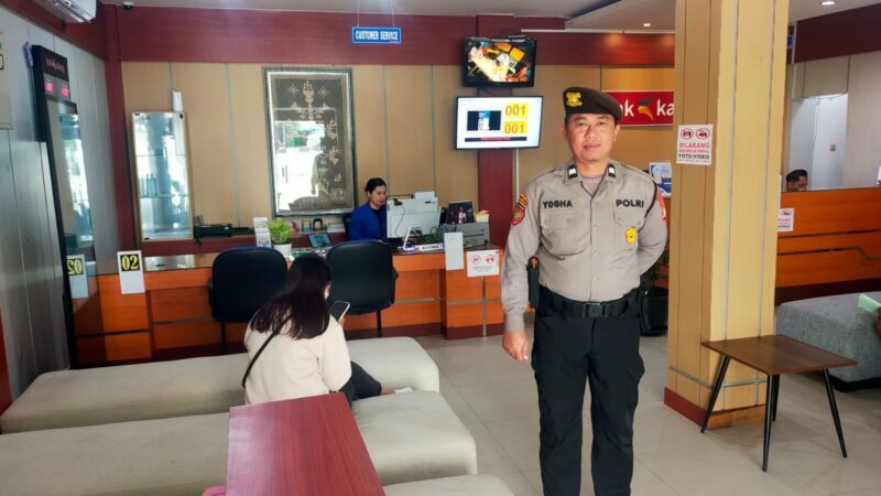 Satpamobvit Polresta Palangka Raya Tingkatkan Pengamanan untuk Cegah Kejahatan di Perbankan
