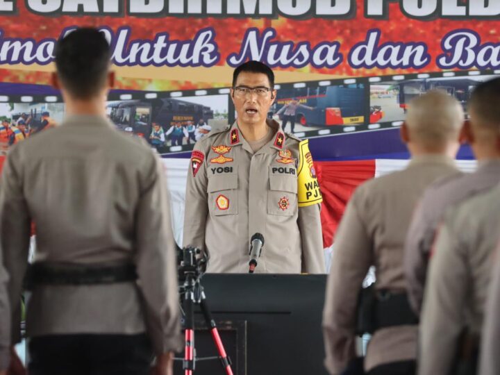 Beri Arahan Personel Satbrimob, Wakapolda Kalteng Tekankan Kedisiplinan, Loyalitas dan Soliditas