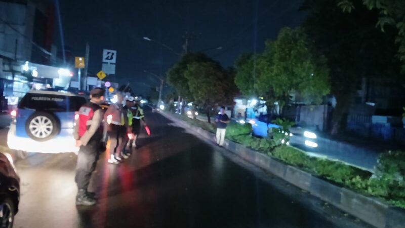 Patroli Harkamtibmas Polresta Palangka Raya Patroli ke Area Rawan Tindak Kejahatan Jalanan