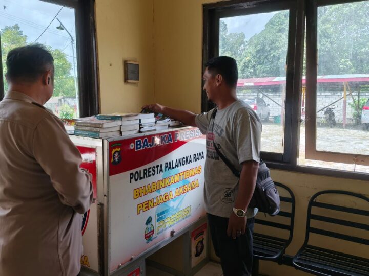 Polri untuk Masyarakat, Bhabinkamtibmas Polsek Sabangau Jalankan Program Bajaka Presisi