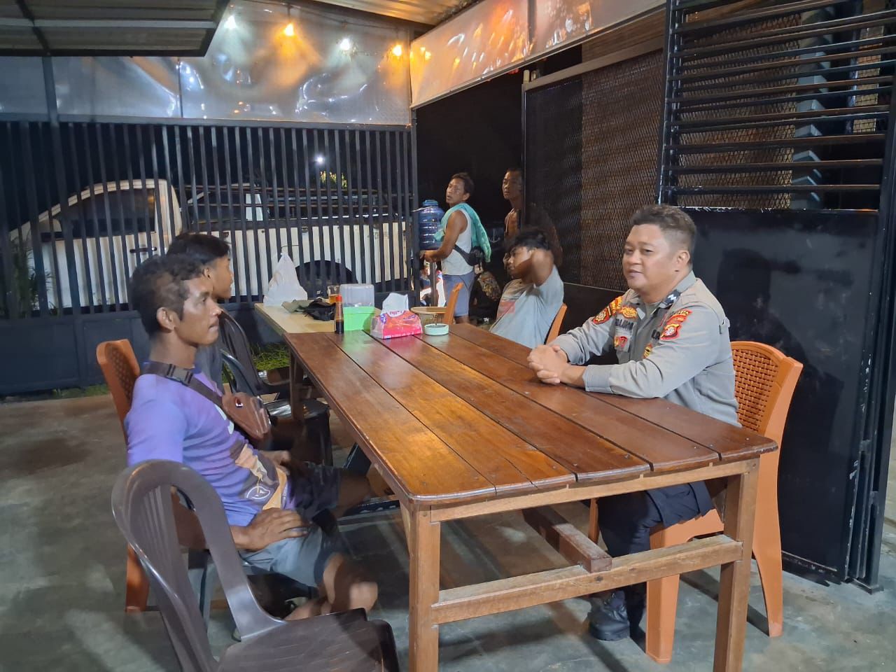 Selain Kondusivitas Mako, Polsek Rakumpit Tinjau Keamanan di Lingkungan Warga