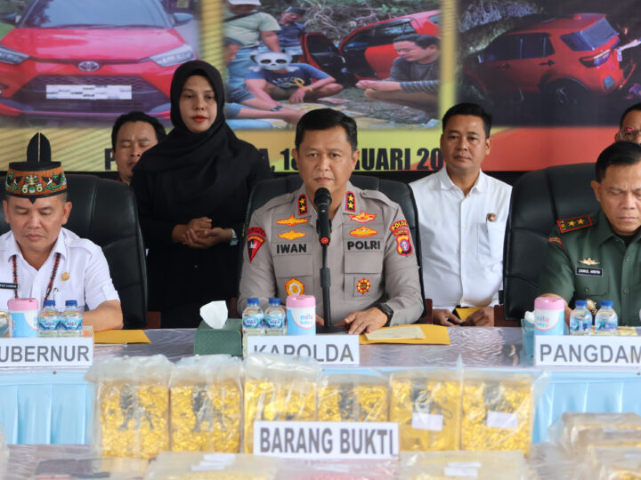 35,1 Kg Sabu dan 15 Ribu Ekstasi Berhasil Digagalkan Polres Lamandau, Kapolda Kalteng: Keberhasilan Ini Selamatkan 350 Ribu Jiwa