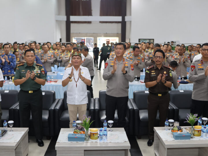 Rapim Polri Polda Kalteng Tahun 2026, Perkuat Sinergi Forkopimda Dukung Program Pemerintah