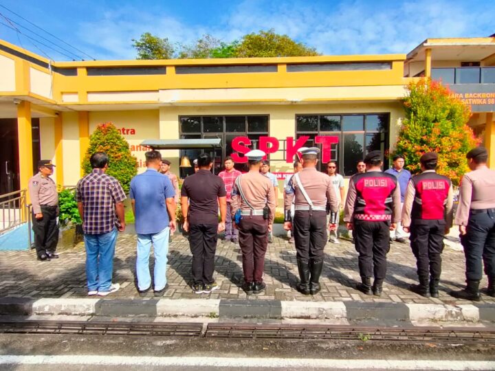 Untuk Kesiapsiagaan Mako, Piket Fungsi dan SPKT Polresta Palangka Raya Laksanakan Serah Terima Tugas