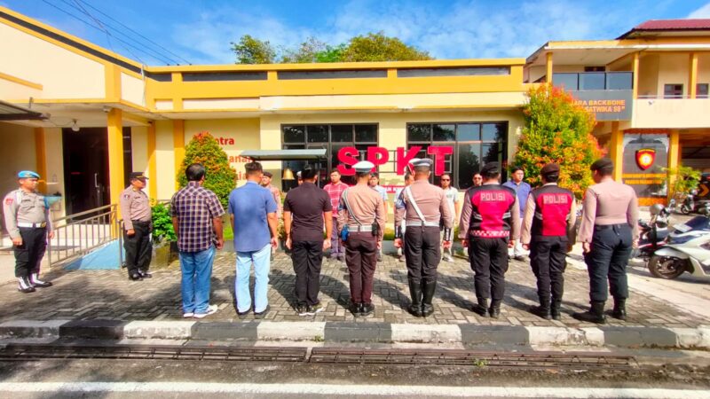 Untuk Kesiapsiagaan Mako, Piket Fungsi dan SPKT Polresta Palangka Raya Laksanakan Serah Terima Tugas