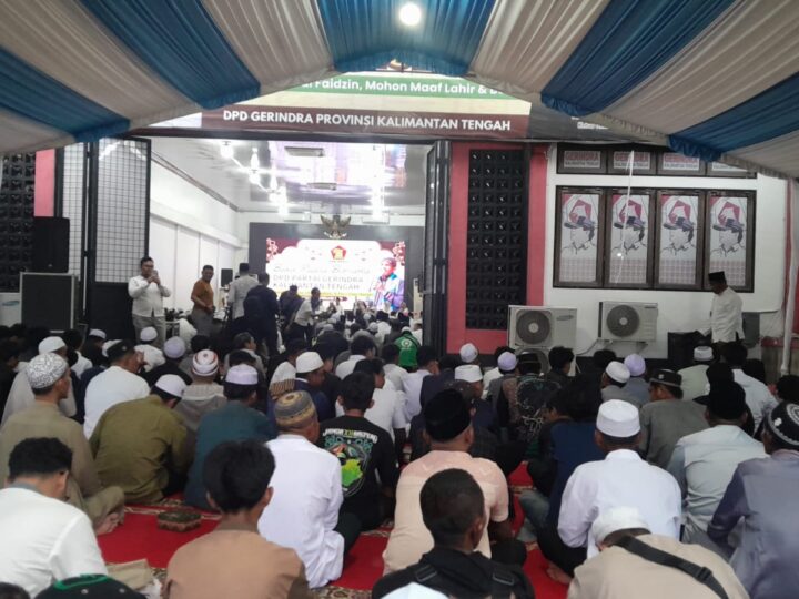 DPD Gerindra Kalteng Gelar Bukber Bersama Gubernur Agustiar Sabran