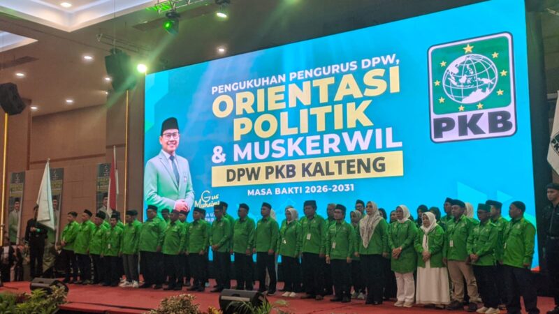 PKB Kalteng 2026–2031 Resmi Dilantik: Mengusung Misi “Naik Kelas” dan Transformasi Politik Inklusif