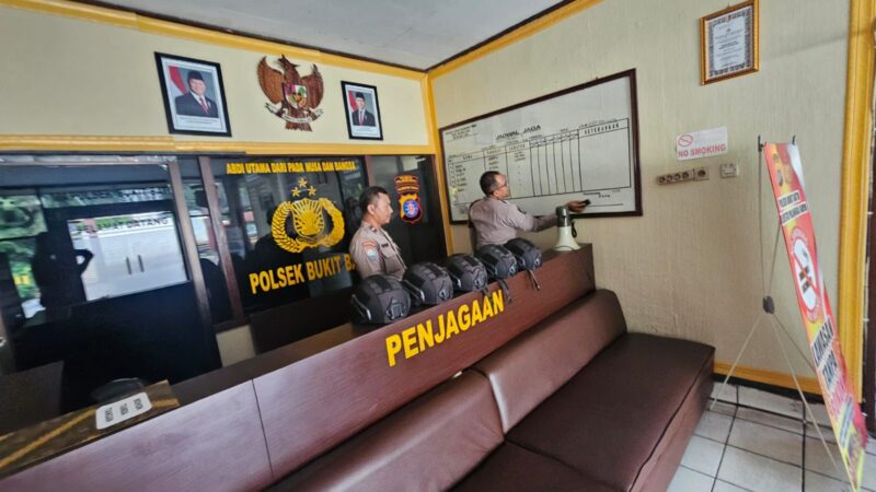 Polsek Bukit Batu Pastikan Kesiapan Sarana Inventaris demi Dukung Pelayanan ke Masyarakat