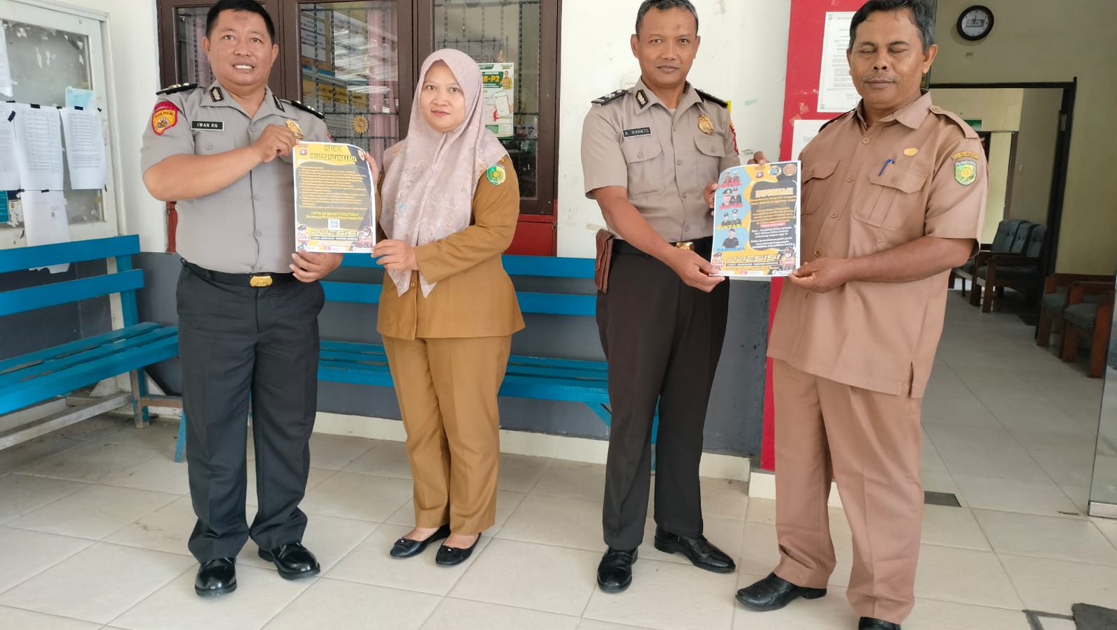 Sosialisasikan Rekrutmen Polri TA 2026, Bag SDM Polresta Palangka Raya Sambangi Kecamatan Jekan Raya