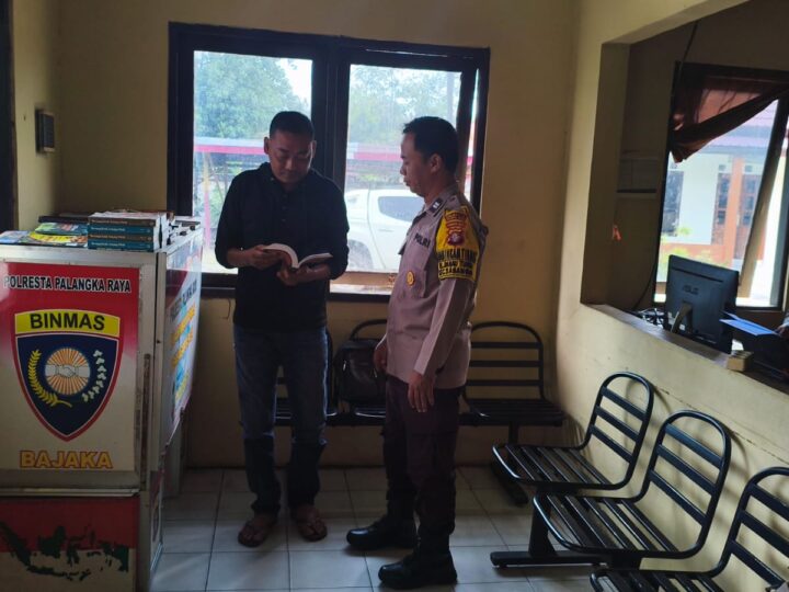 Bajaka Presisi Polsek Sabangau Perkuat Edukasi dan Kedekatan Polri dengan Masyarakat