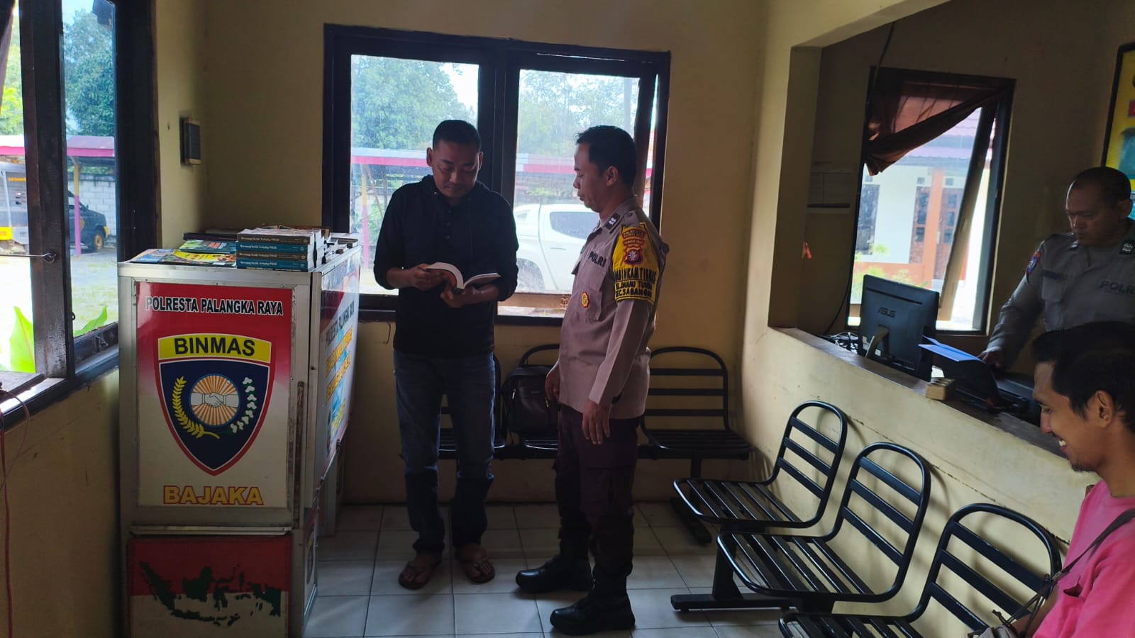 Bajaka Presisi Polsek Sabangau Perkuat Edukasi dan Kedekatan Polri dengan Masyarakat