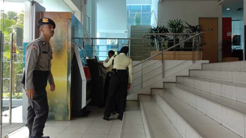 Fokus Antisipasi Gangguan Keamanan, Satpamobvit Polresta Palangka Raya Amankan Sejumlah Kantor Bank