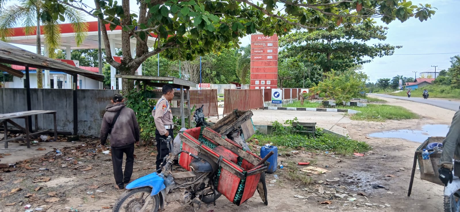 Bersinergi, Polsek Rakumpit dan Warga Jaga Kamtibmas Bulan Ramadan