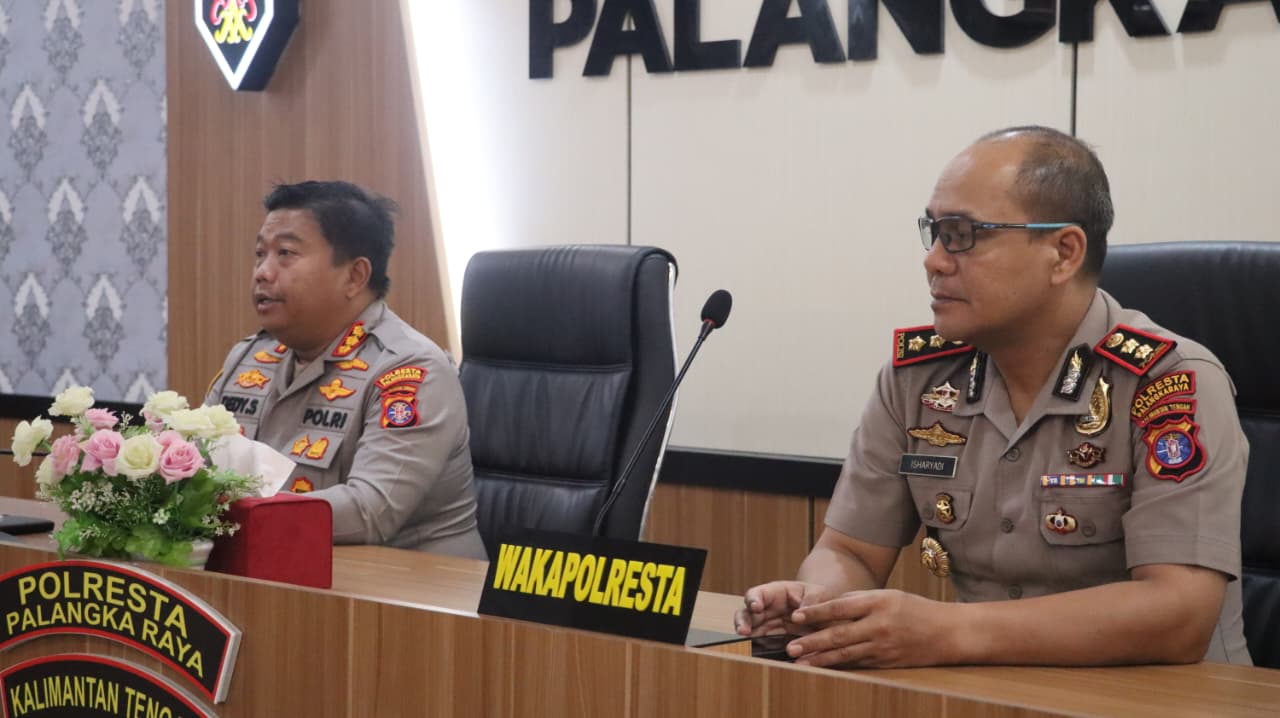 Polresta Palangka Raya Dukung Penandatanganan Surat Kesepakatan Bersama antara Polda Kalteng dan Serikat Pekerja/Buruh