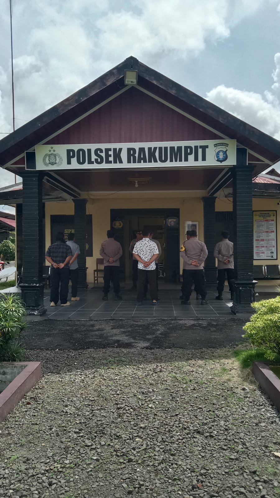 Pimpin Apel di Mapolsek Rakumpit, Kapolsek: Dumas Segera Ditanggapi