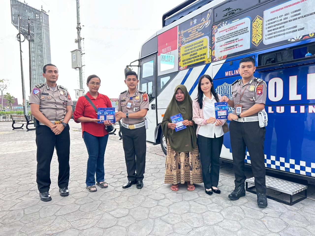 Satlantas Polresta Palangka Raya Hadirkan Layanan SIM Keliling “Ngabuburit” untuk Masyarakat