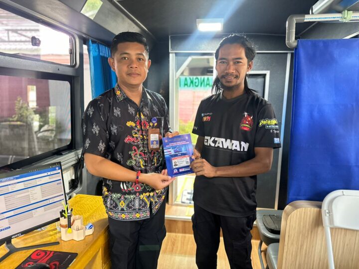 Satlantas Polresta Palangka Raya Optimalkan Pelayanan SIM di Satpas dan Bus SIM Keliling