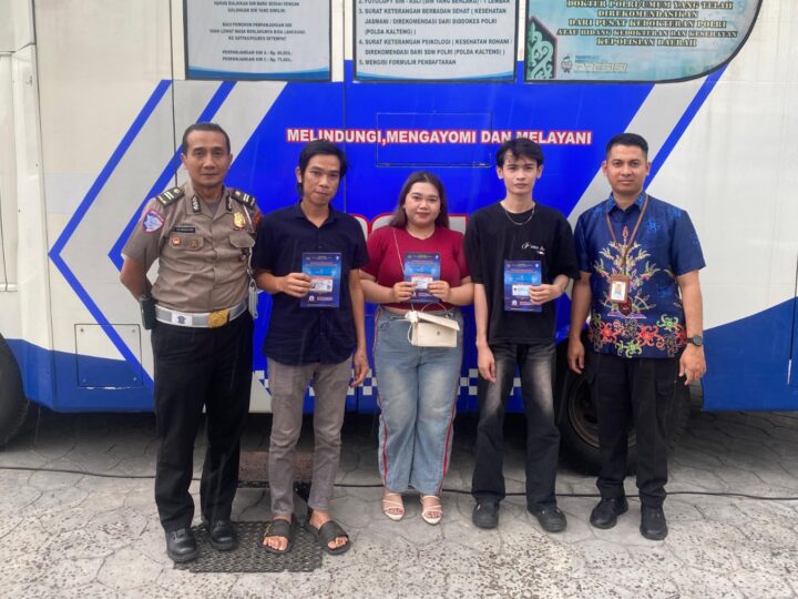 Mudahkan Warga Saat Ramadhan, Satlantas Polresta Palangka Raya Buka Layanan SIM Keliling “Ngabuburit”