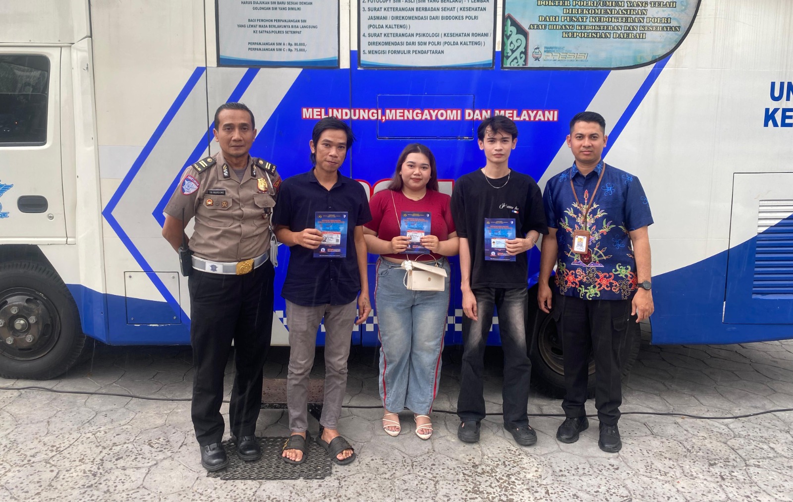 Mudahkan Warga Saat Ramadhan, Satlantas Polresta Palangka Raya Buka Layanan SIM Keliling “Ngabuburit”