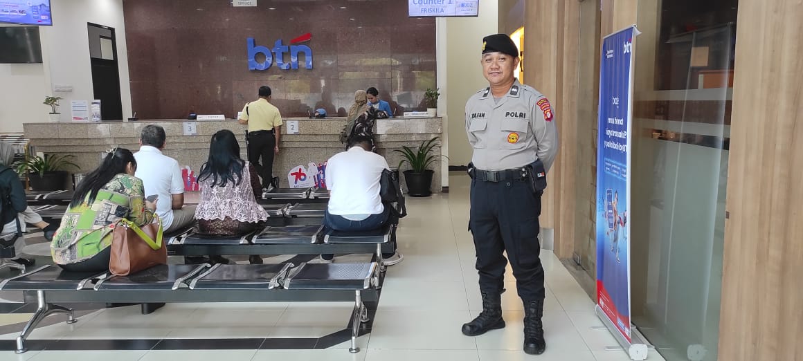 Satpamobvit Polresta Palangka Raya Tingkatkan Pengawasan di Area ATM Perbankan