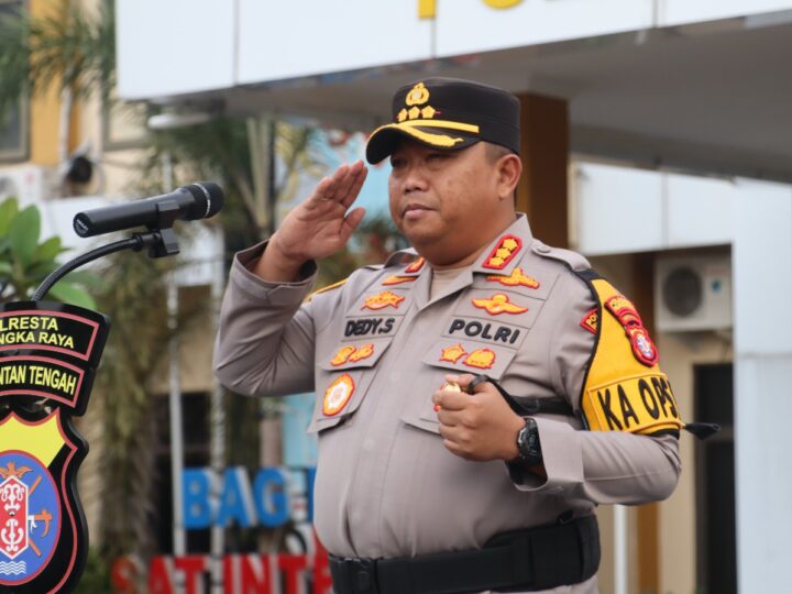 Polresta Palangka Raya Awali Operasi Ketupat Telabang Tahun 2026 dengan Apel Gelar Pasukan