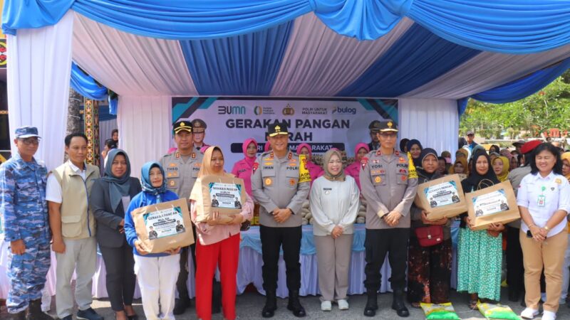 Apresiasi Gerakan Pangan Murah di Kobar, Kapolda Kalteng: Wujud Kontribusi Nyata dalam Mendukung  Kesejahteraan Masyarakat