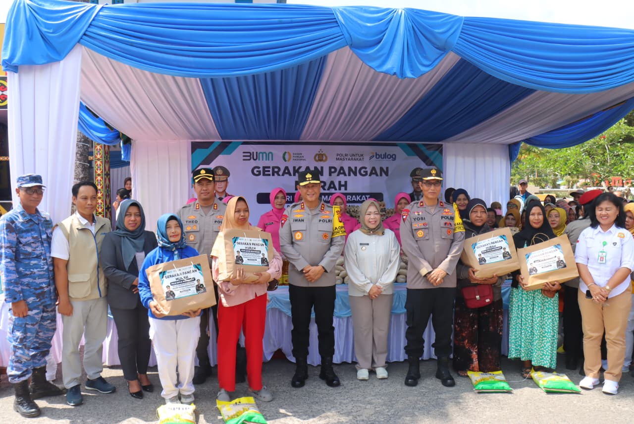 Apresiasi Gerakan Pangan Murah di Kobar, Kapolda Kalteng: Wujud Kontribusi Nyata dalam Mendukung  Kesejahteraan Masyarakat